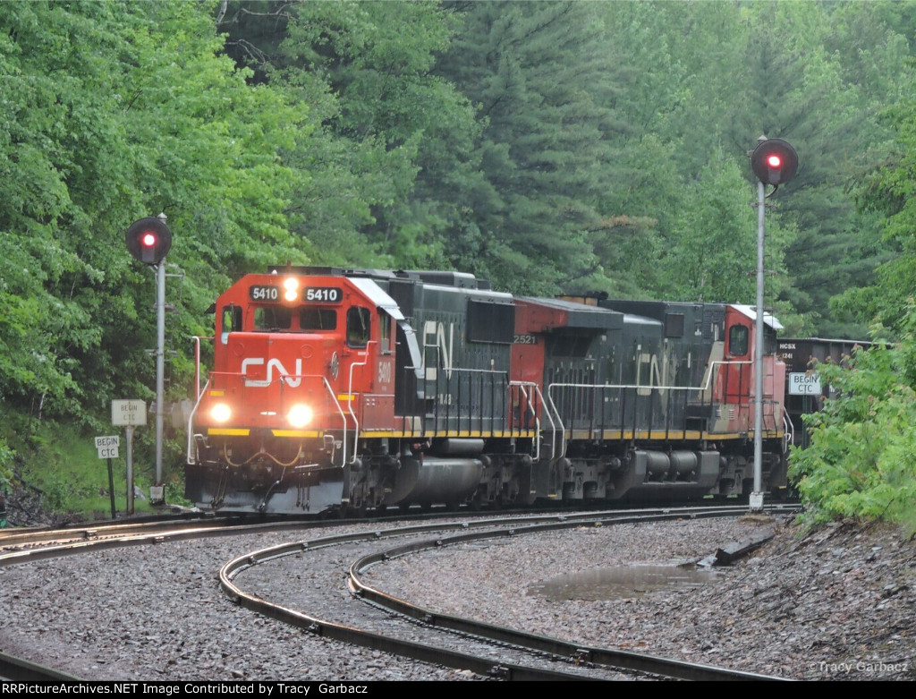 U745 at Eagle Mills Junction